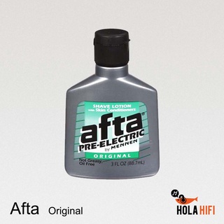 โลชั่นโกนหนวด สำหรับเครื่องโกนหนวดไฟฟ้า Afta Pre-Electric Shave Lotion with Skin Conditioners Original 3oz.