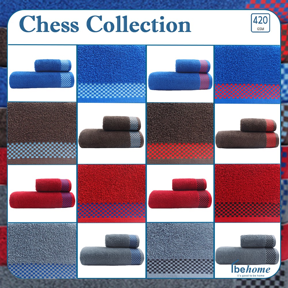 ผ้าขนหนูเนื้อผ้านุ่ม-ซับน้ำดี-chess-collection-by-behome