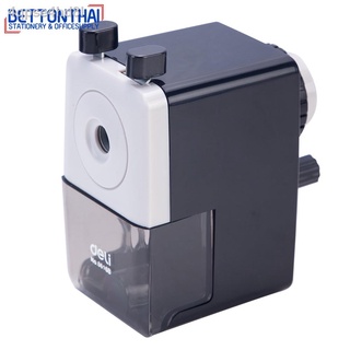 ♟❖Deli 0616B School Pencil Sharpener กบเหลาดินสอแบบยืดโต๊ะ รับประกันสินค้า 1 เดือน เครื่องเหลาดินสอ ที่เหลาดินสอ office