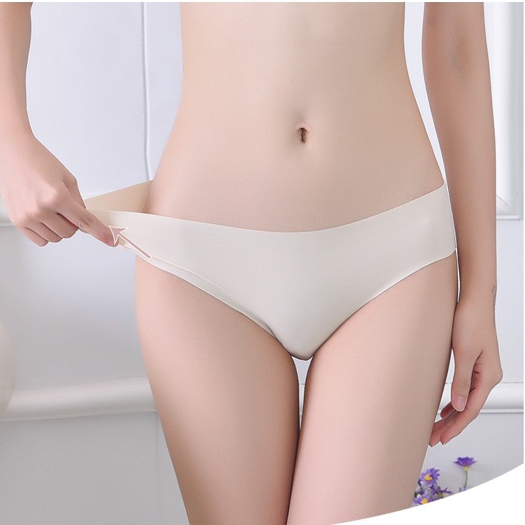 กางเกงในไร้ขอบ-พร้อมส่ง-ส่งของ1-2-วัน-มีสต๊อกผ้าลื่นใส่สบาย-seamless-underwear-108