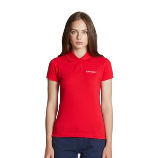 BODY GLOVE Basic Series Women Polo เสื้อโปโลแขนสั้นผู้หญิง รุ่น Basic สี Red