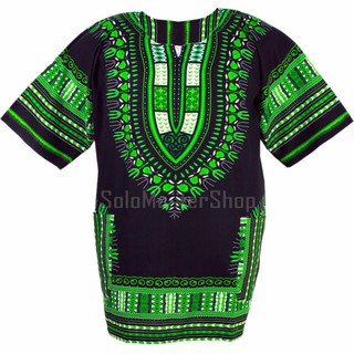 Dashiki African Shirt Cotton Hiphop เสื้อจังโก้ เสื้ออินเดีย เสื้อแอฟริกา เสื้อฮิปฮอป เสื้อโบฮีเมียน ad14t