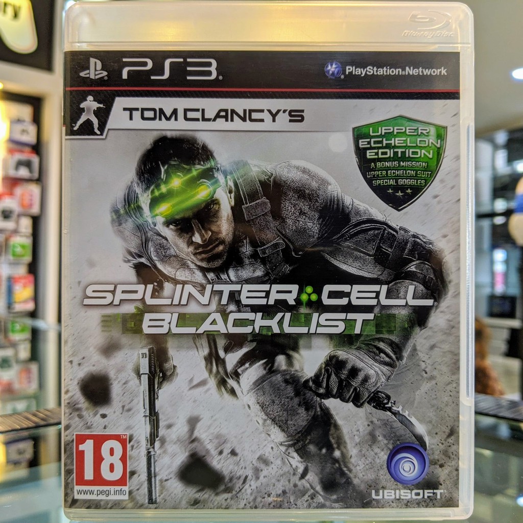 (ภาษาอังกฤษ) มือ2 Tom Clancy's Splinter Cell Blacklist แผ่นเกม PS3 แผ่น ...