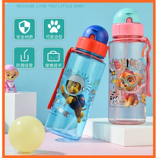 พร้อมส่ง ขวดน้ำหลอดเด้ง  กระติกน้ำ PAW PATROL🐾