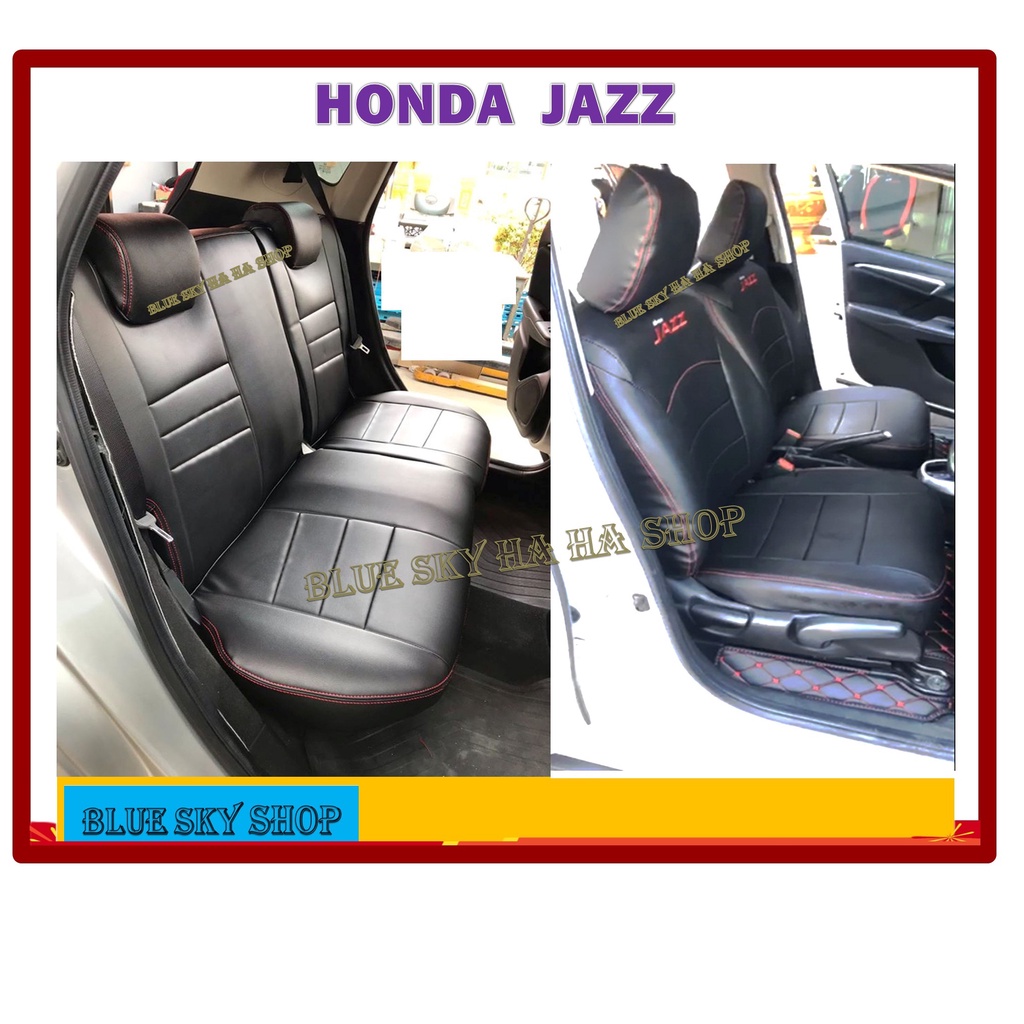 honda-jazz-หุ้มเบาะหนังเข้ารูปตรงรุ่น-honda-jazz-เก่ง-5-ประตู