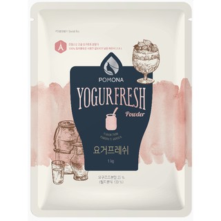 Bluekoff ผงโยเกิร์ต Pomona Yogurt Beverage Powder (Yogurt Fresh)