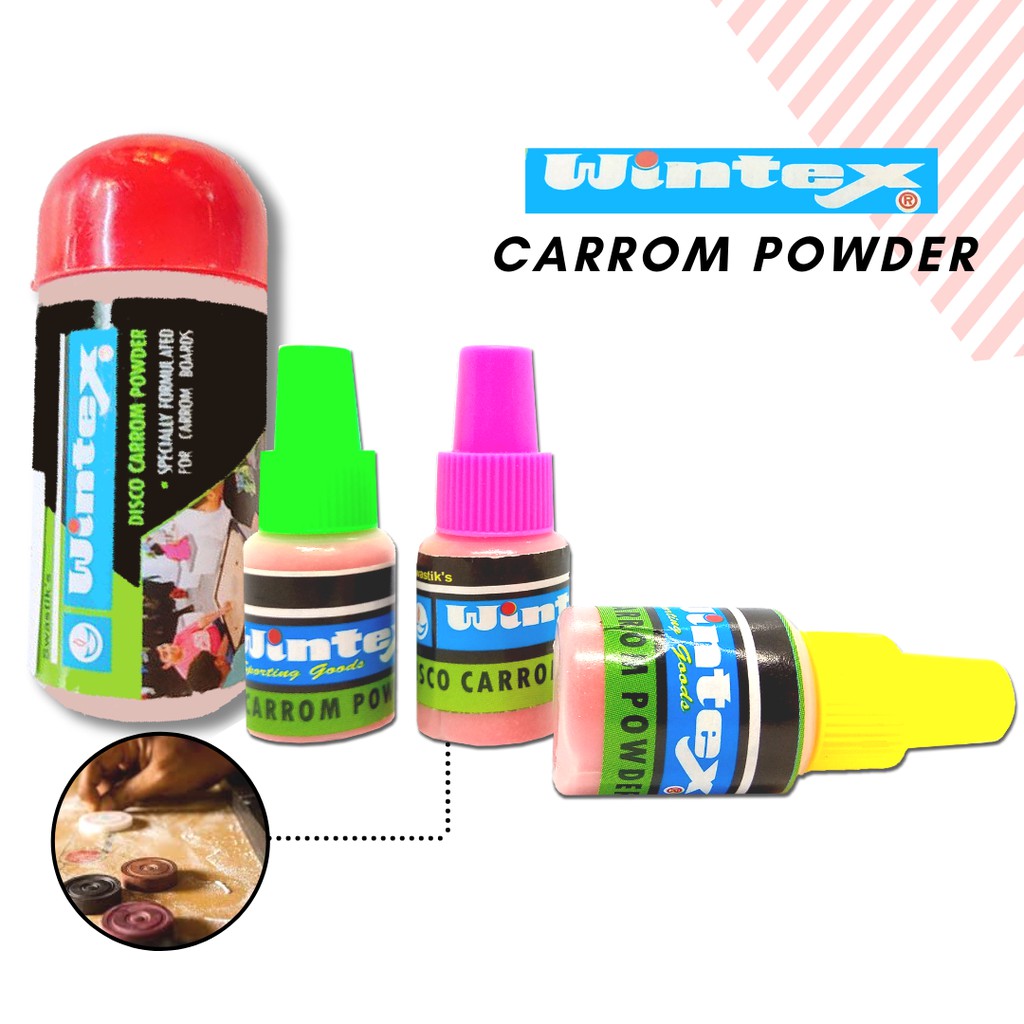 Wintex Disco Carrom Board Powder/ Serbuk Pelincir Papan Karom Wintex ...