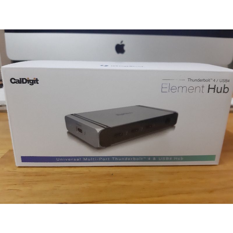 CalDigit Thunderbolt Element Hub ユニバーサルマルチポートハブ、Thunderbolt USB4