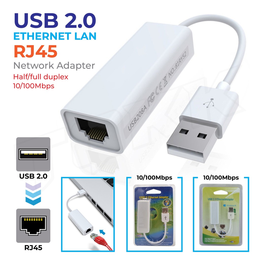 พร้อมส่ง-สายแปลง-usb-2-0-to-ethernet-lan-rj45-network-adapter-usb-adapter