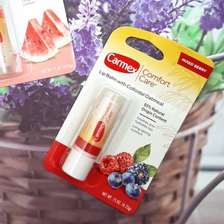 ภาพหน้าปกสินค้าCarmex Comfort Care Lip Balm with Colloidal Oatmeal ชนิดหลอด ขนาด 4.25 กรัม กลิ่น Mixed Berry และ กลิ่นแตงโม Watermelon ที่เกี่ยวข้อง