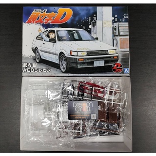 AOSHIMA 1/24 TAKEUCHI ITSUKI AE85 LEVIN (โมเดลรถยนต์ Model DreamCraft)