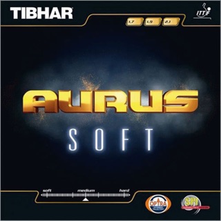 ภาพหน้าปกสินค้ายางปิงปอง Tibhar Aurus Soft ที่เกี่ยวข้อง