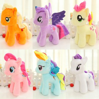 ตุ๊กตา My Little Pony Rainbow แบบนิ่ม ของเล่นสําหรับเด็ก ขนาด 20 ซม.