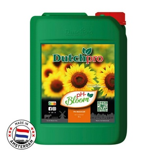 5L Dutchpro pH- Bloom / 5ลิตร pH- Bloom น้ำยาควบคุมค่าpH: ลดค่าpHเพื่อผลผลิตสูงสุด สำหรับระยะทำดอก