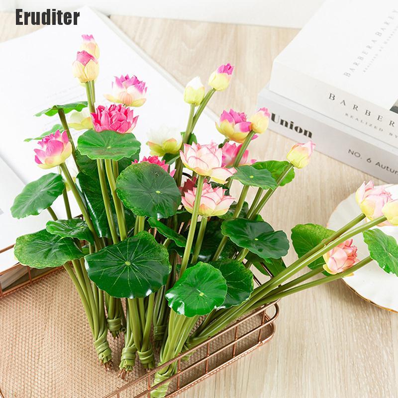 eruditer-ดอกไม้ประดิษฐ์-ดอกลิลลี่-ดอกบัวจําลอง-สําหรับบ้าน