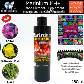 (ขายส่ง) Marinium Liquid KH 265ml. แร่ธาตุKHบัฟเฟอร์ สำหรับตู้ปะการัง เร่งโต เร่งความสมบูรณ์[ล็อตล่าสุดหมดอายุ08/2026]