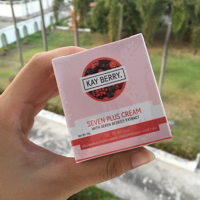 Kay Berry Seven Plus Cream SPF 15 PA+++ ขายแล้วในtwit | Shopee Thailand