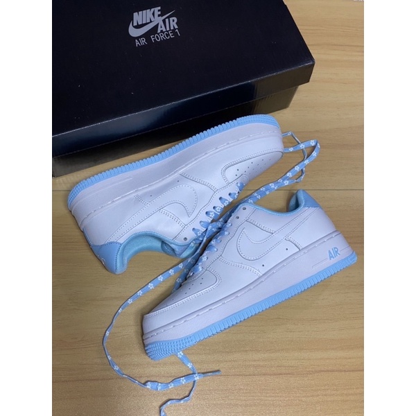 รองเท้า-nike-air-force-1-07-white-on-white-สินค้าพร้อมกล่อง