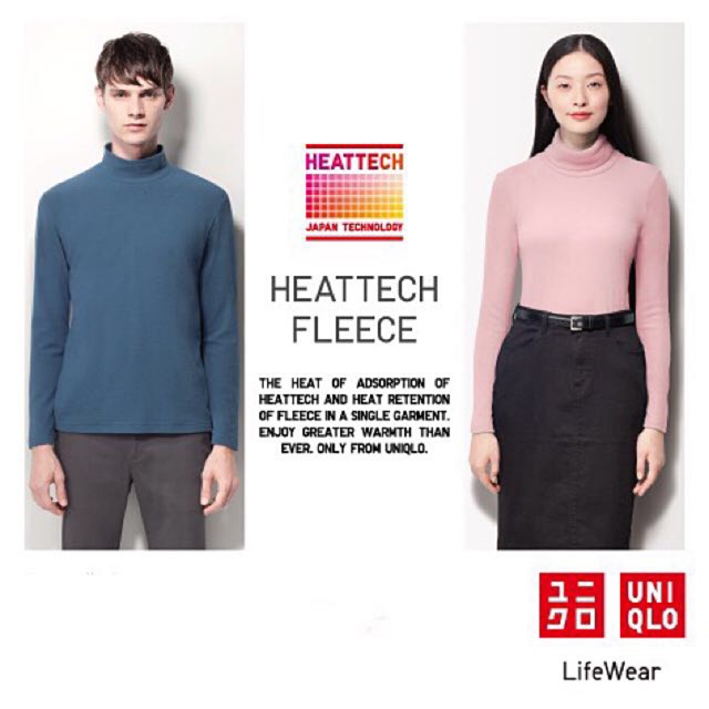 Heattech uniqlo fleece s xs Shopee Thailand