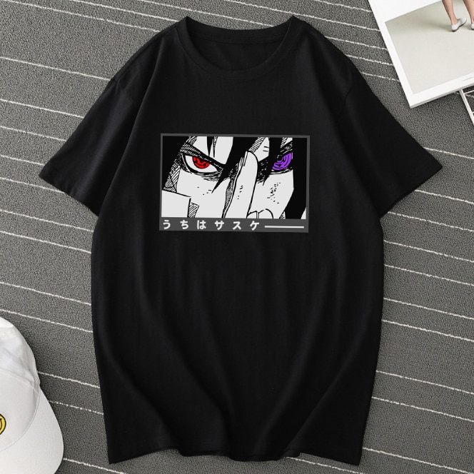 hot-tshirts-naruto-เสื้อยืดแขนสั้นพิมพ์ลายนารูโตะสําหรับผู้ชายและผู้หญิง2022
