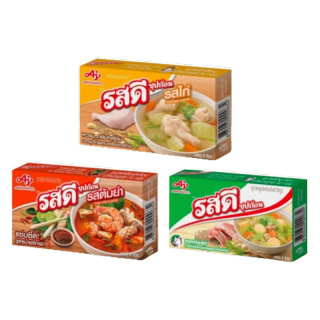 ซื้อ 2 ชิ้นจ่าย 1 บาทเก็บโค้ดหน้าร้าน พร้อมส่ง  รสดี ซุปก้อน รสหมูก้อน  ขนาด20กรัม(2ก้อนใน1กล่อง)