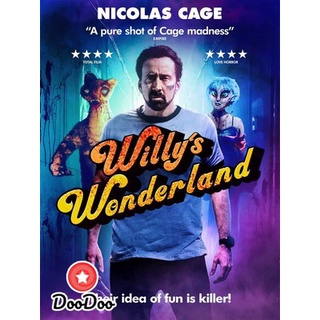 dvd ภาพยนตร์ Willys Wonderland (2021) หุ่นนรก Vs ภารโรงคลั่ง ดีวีดีหนัง dvd หนัง dvd หนังเก่า ดีวีดีหนังแอ๊คชั่น