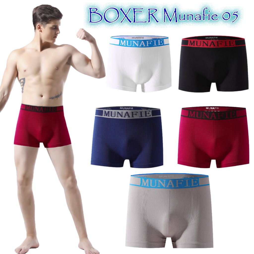 ภาพสินค้าBoxerกางเกงในชาย กางเกงในชายขาสั้น Boxerขาสั้น จากร้าน mimibra บน Shopee ภาพที่ 3