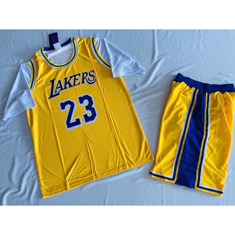 ชุดบาสมีแขน-ทีมlakers-เบอร์23