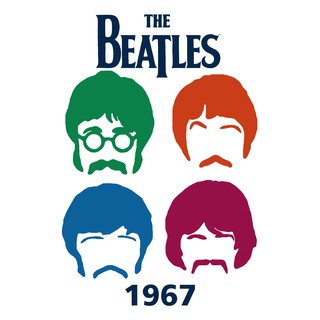 โปสเตอร์ The Beatles John Lennon Paul McCartney โปสเตอร์ วอลเปเปอร์ ตกแต่งผนัง Poster โปสเตอร์วินเทจ โปสเตอร์วงดนตรี