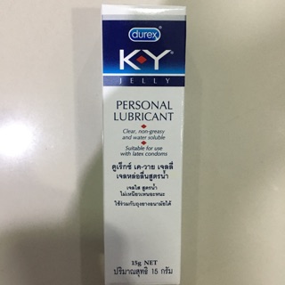 ภาพขนาดย่อของภาพหน้าปกสินค้า15 กรัม Ky gel - ky jelly k-y gel k-y jelly เค วาย ดูเร็กซ์ durex เจลหล่อลื่น จากร้าน 24healthme บน Shopee