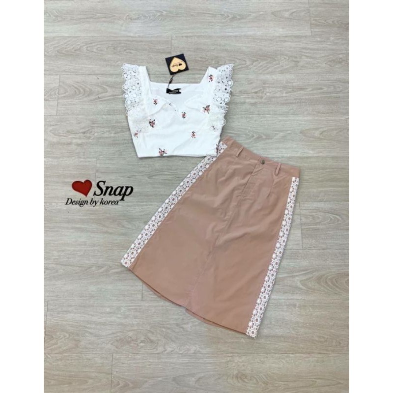 snap-made-in-korea-lace-cami-crop-top-amp-tube-skirt