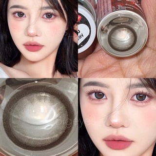 ✨Gray ขนาดตาโต สายตาปกติ สายตาสั้น (Bigeyes) ☀️กรองแสง uv ✔️จดทะเบียนถูกต้อง 🇰🇷คอนแทคเลนส์สัญชาติเกาหลี🇰🇷