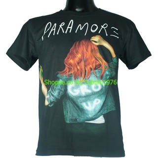 เสื้อวง Paramore เสื้อวงร็อค เมทัล สากล เสื้อวินเทจ พาร์อะมอร์ PRM1430