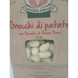 ภาพขนาดย่อของภาพหน้าปกสินค้าRUSTICHELLA - PASTA CLASSICA GNOCCHI 500G ย้อกกี้ พาสต้า จากร้าน ferrarifoodwineth บน Shopee