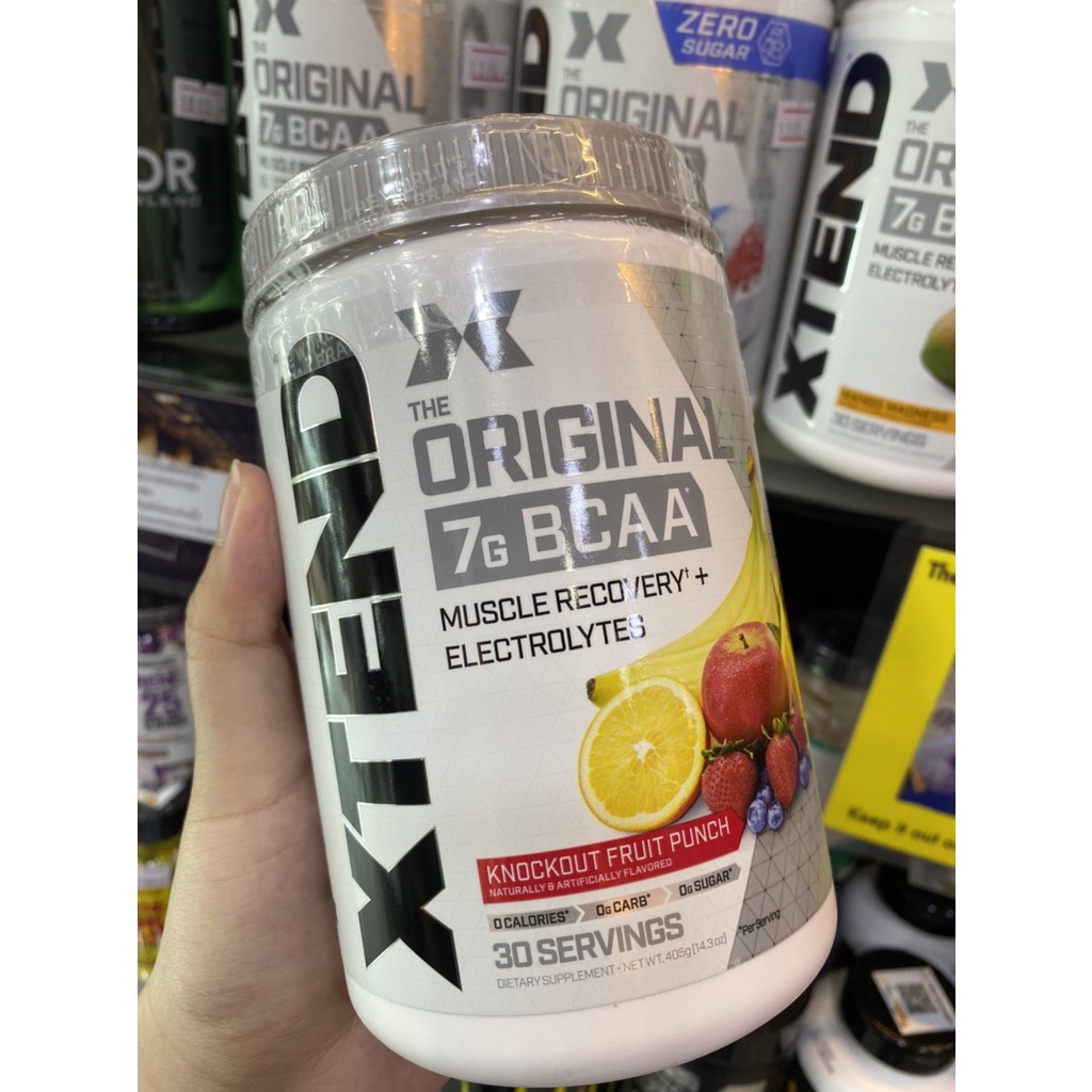 XTEND Original BCAA Powder Sugar Free - 7g BCAAs for Men & Women (30 ...