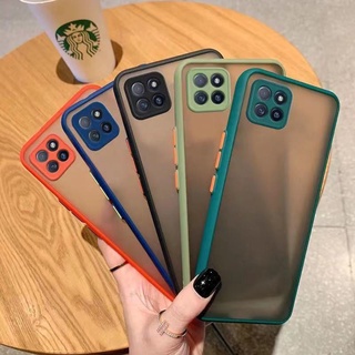 เคสกันกระแทก ขอบสีผิวด้าน Case Samsung A22 5G ขอบนิ่มหลังแข็ง เคสมือถือ สามารถป้องกันกล้อง เคสกันกล้อง