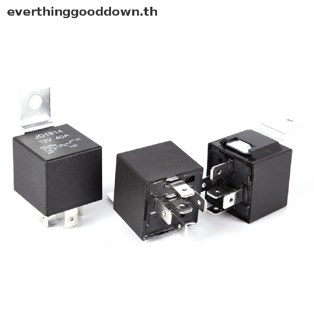 ever-รีเลย์พาวเวอร์รถยนต์-กันน้ํา-12v-dc-5-pin-40a-jd1914