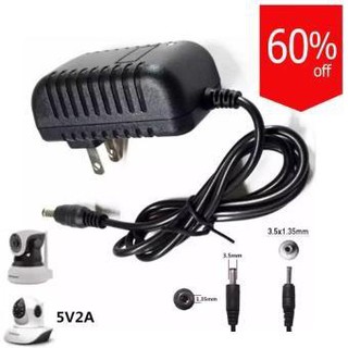 สินค้า DC อะแดปเตอร์ Adapter 5V 2A 2000mA (DC 3.5*1.35MM) สำหรับ Vstarcam และ IP CAMERA ทั่วไป