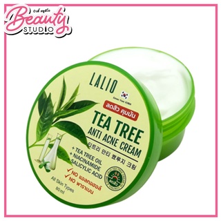 (แท้100%) Lalio Tea Tree Anti Acne Cream 80ml ครีมบำรุงผิวหน้า