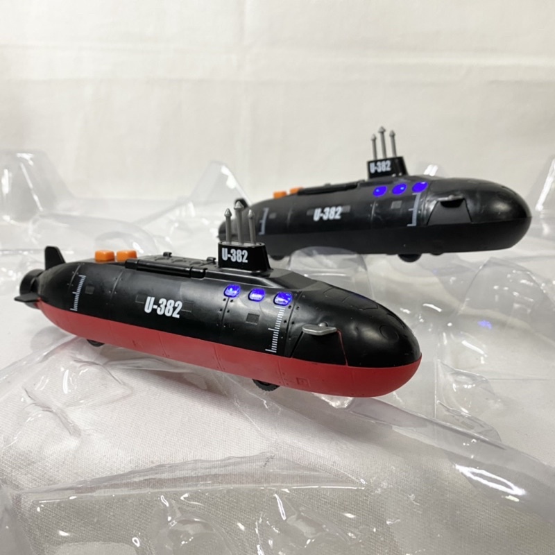 ภาพหน้าปกสินค้าโมเดลเรือดำน้ำ เรือดำน้ำ U-382 Submarine มีไฟ มีเสียง ยาว 8 นิ้ว มาใหม่