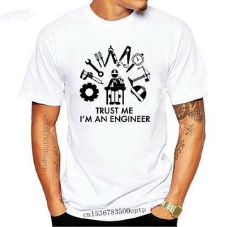 [S-5XL]เสื้อยืดลําลอง แขนสั้น พิมพ์ลาย Trust Me Im An Engineer คุณภาพสูง สไตล์คลาสสิก ไม่ซ้ําใคร สําหรับผู้ชาย 966778