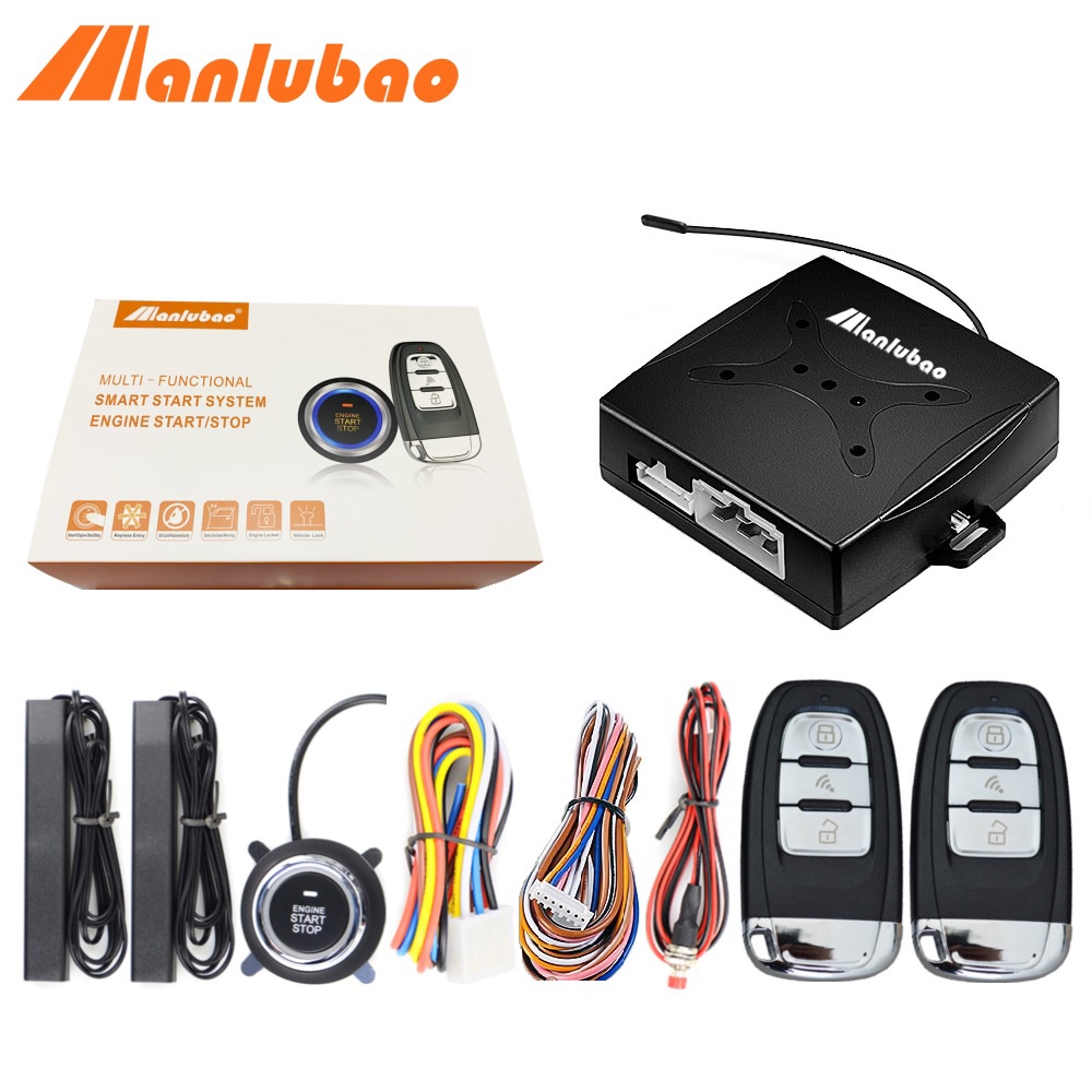 Manlubao C6-B Keyless Entry & Push Start Auto On Car สําหรับ TOYOT A ...
