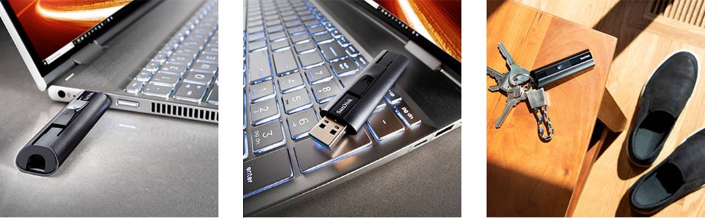 เกี่ยวกับ SanDisk Extreme PRO USB 3.2 SSD Flash Drive (SDCZ880_128G_G46) 128GB Speed r/420 w 380 MB/s