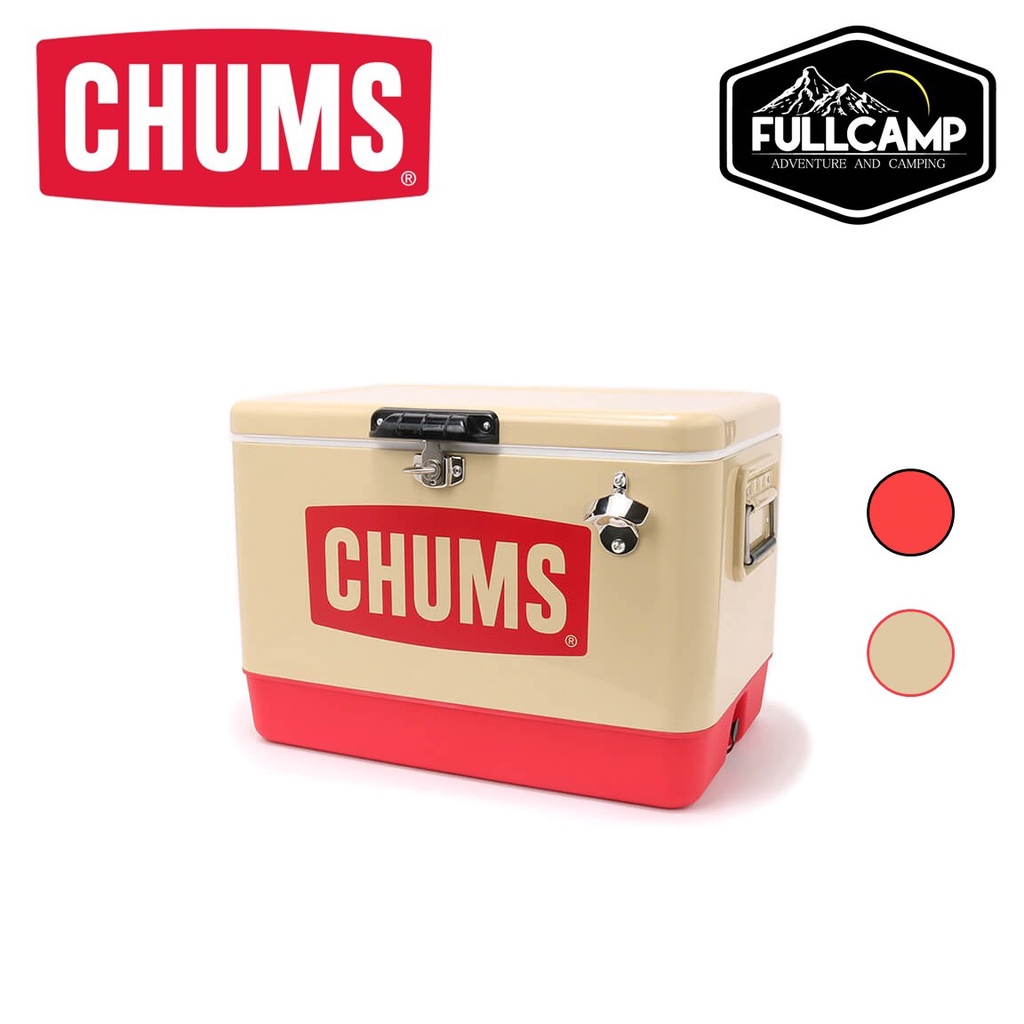 CHUMS Steel Cooler Box 54L กระติกเก็บความเย็น กระติกน้ำแข็ง กระติกแคมป์ ...