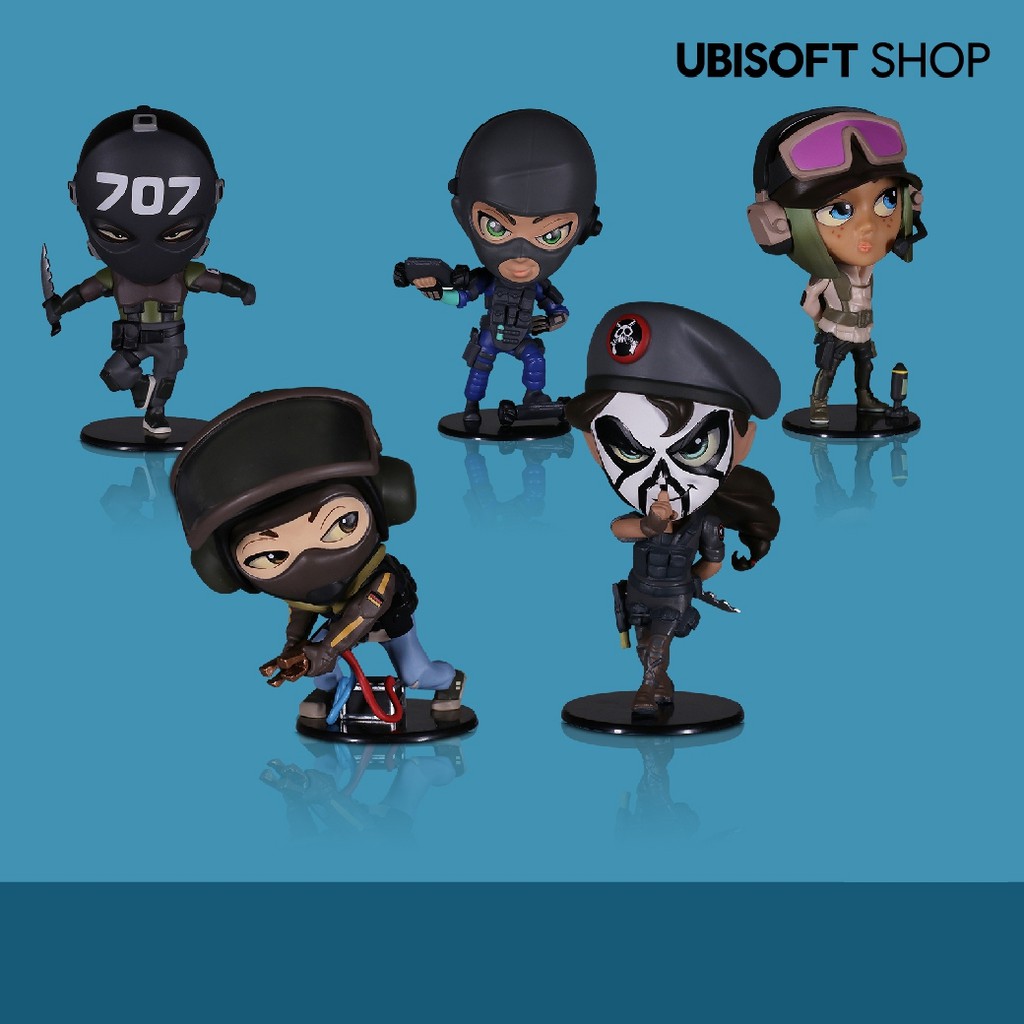 Ubisoft Rainbow Six Siege Six Collection Chibi Seriess 3 SET(6pcs) Shopee Thailand
