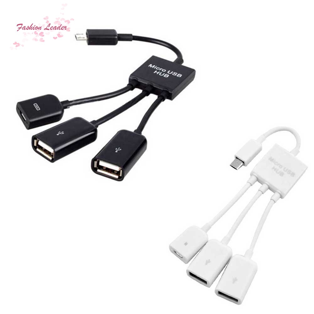 อะแดปเตอร์สายเชื่อมต่อ-3-in-1-micro-usb-hub-ตัวผู้-ต่อตัวเมีย-แบบคู่-usb-2-0-otg