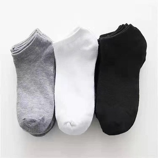 พร้อมส่ง]ถุงเท้าข้อสั้น ถุงเท้าญี่ปุ่น ใส่ได้ทั้งหญิงและชาย นุ่มสบาย ระบายอากาศ