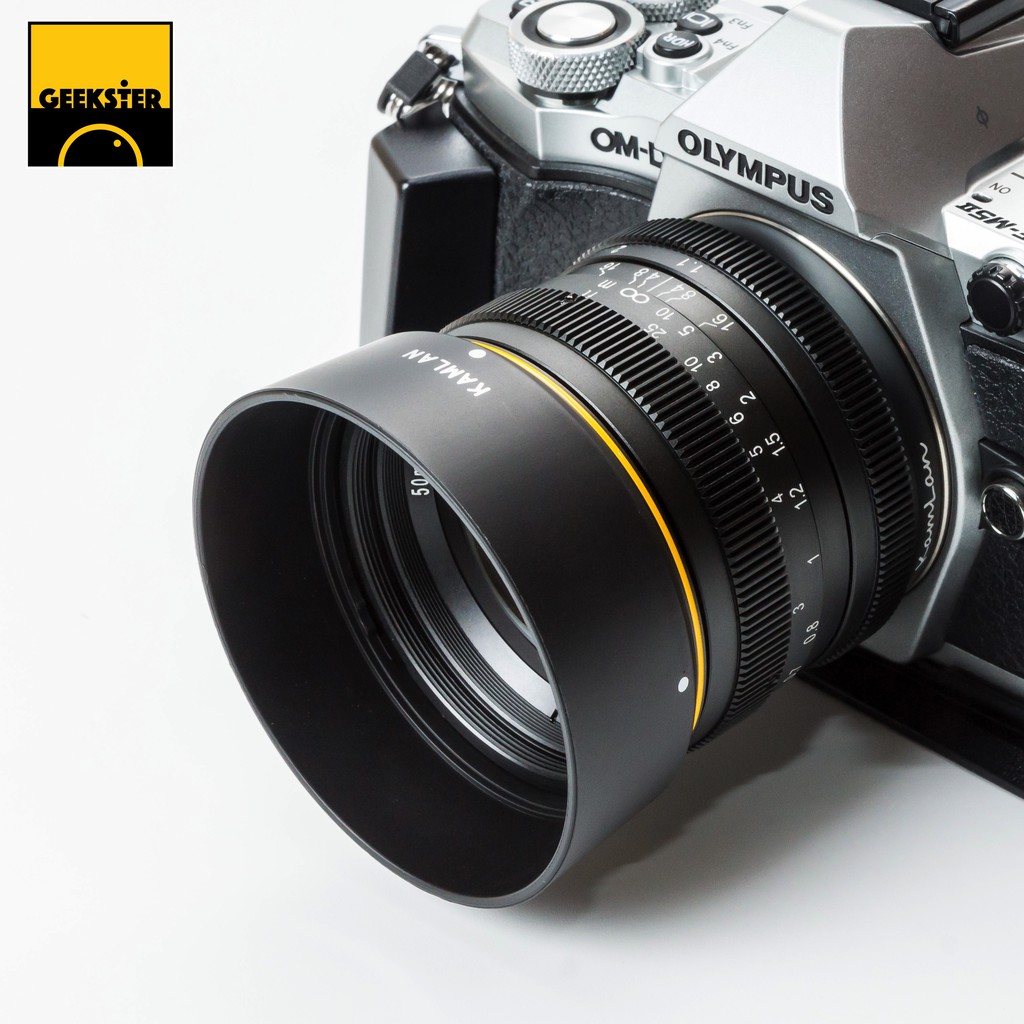 ภาพหน้าปกสินค้าเลนส์ Kamlan 50mm f1.1 Lens เลนส์ละลาย เลนส์มือหมุน ( 50 mm f 1.1 ) จากร้าน geekster บน Shopee