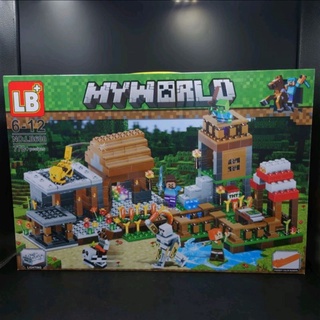 เลโก้ My World Minecraft ฉากโกเลม LB600 จำนวน 778 ชิ้น ราคาถูก พร้อมส่งทันที งานคุณภาพ เล่นได้สนุก