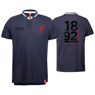 เช็คไซด์ก่อนสั่งซื้้อ !!!!!   เสื้อโปโลลิเวอร์พูล ลิขสิทธิ์แท้ LFC-PL-032NAVY   ราคา 650 บาท   (สีกรม)